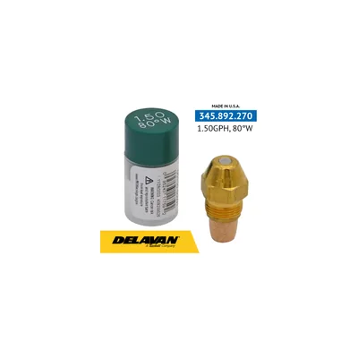 Delavan Tobera de aceite 1.50GPH,80W 00150-80W1
