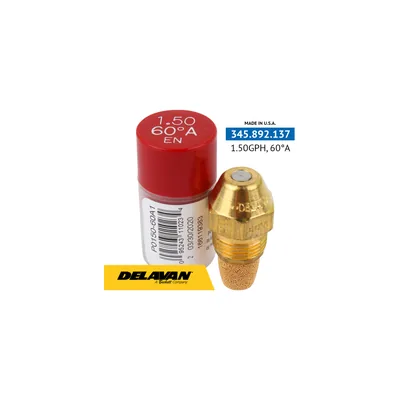 Delavan Tobera de aceite 1.50GPH,60A P0150-60A1