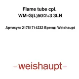 Weishaupt Flame tube 21751714232