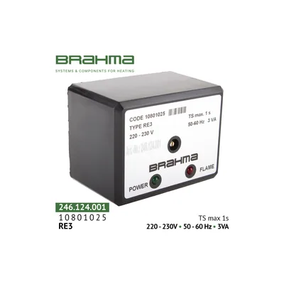Brahma Relé de llama RE3 10801025