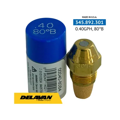 Delavan Tobera de aceite 0.40GPH,80B 00040-80B4