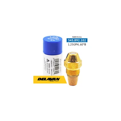 Delavan Tobera de aceite 1.25GPH,60B P0125-60B1