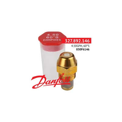Danfoss Tobera de aceite 4.50GPH,60S 030F6146
