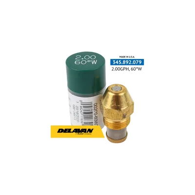 Delavan Tobera de aceite 2.00GPH,60W 00200-60W7
