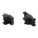Wieland Conector hembra negro de 3 pines 93.831.3353.0