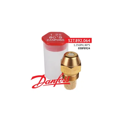 Danfoss Tobera de aceite 1.25GPH,80S 030F8924