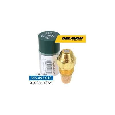Delavan Tobera de aceite 0.60GPH,60W P0060-60W1