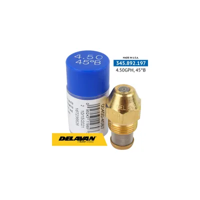 Delavan Tobera de aceite 4.50GPH,45B 00450-45B7