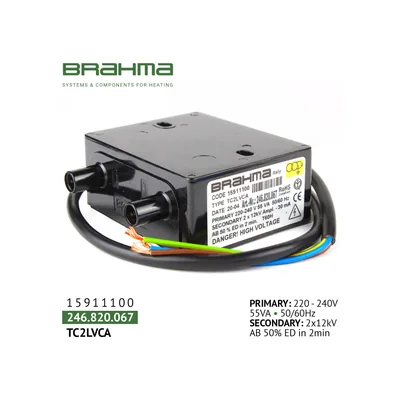 Brahma Transformador de encendido 15911100
