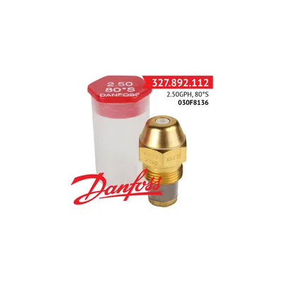 Danfoss Tobera de aceite 2.50GPH,80S 030F8136