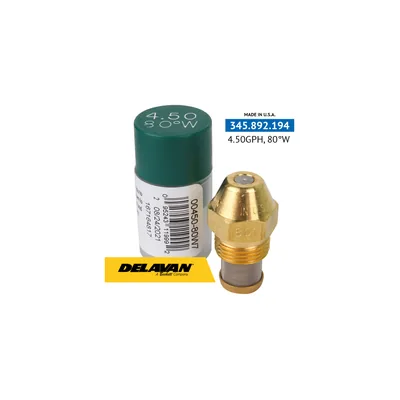 Delavan Tobera de aceite 4.50GPH,80W 00450-80W7