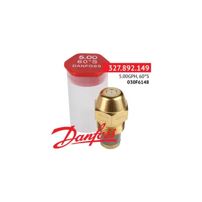 Danfoss Tobera de aceite 5.00GPH,60S 030F6148