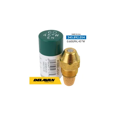 Delavan Tobera de aceite 0.60GPH,45W P0060-45W1