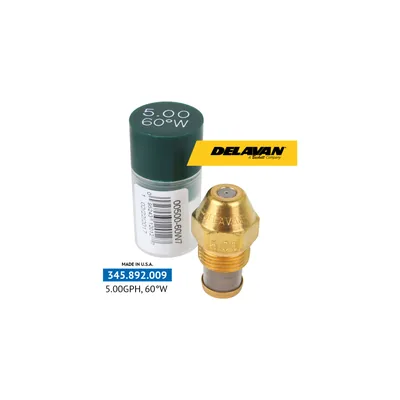 Delavan Tobera de aceite 5.00GPH,60W 00500-60W7