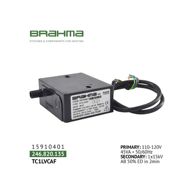 Brahma Ignition transformer TC1LVCAF 15910401