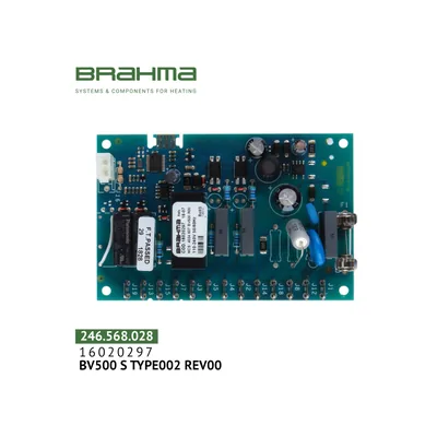 Brahma Placa de control electrónica (PCB) BV500 S TYPE002 REV00 16020297