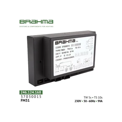 Brahma Relé de control electromecánico FM31 37030015