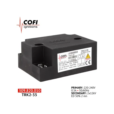Cofi Transformador de encendido TRK2-35