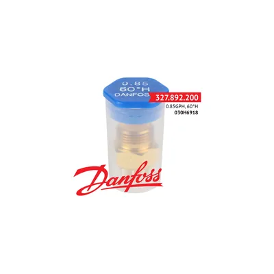 Danfoss Tobera de aceite 0.85GPH,60H 030H6918