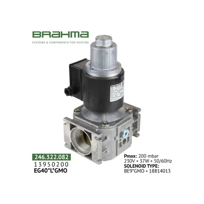 Brahma Válvula de gas EG40*L*GMO 13950200