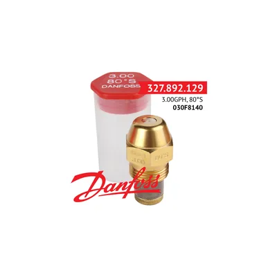 Danfoss Tobera de aceite 3.00GPH,80S 030F8140
