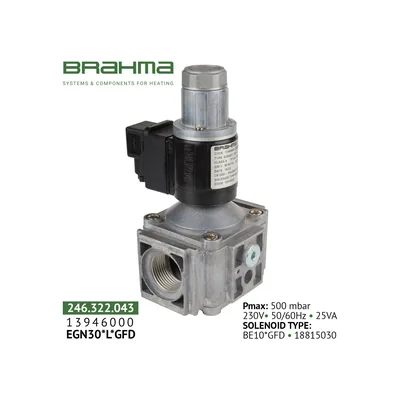 Brahma Electroválvula de gas EGN30*L*GFD 13946000