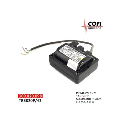 Cofi Ignition transformer TRS820P/43