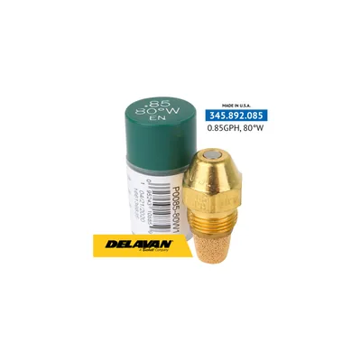 Delavan Tobera de aceite 0.85GPH,80W P0085-80W1