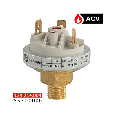 ACV Presostato de gas 537DC000