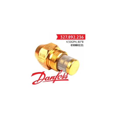 Danfoss Tobera de aceite 4.50GPH,80B 030B0221