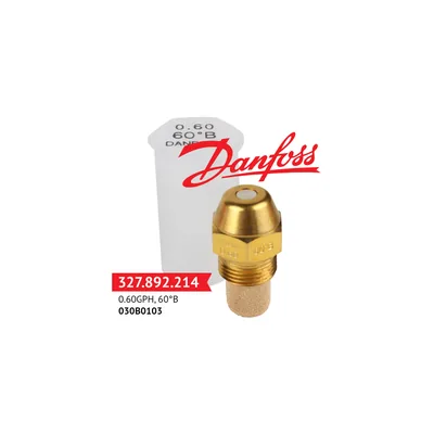 Danfoss Tobera de aceite 0.60GPH,60B 030B0103