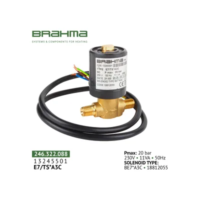 Brahma Electroválvula 13245501