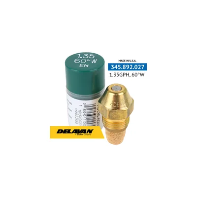 Delavan Tobera de aceite 1.35GPH,60W P0135-60W1