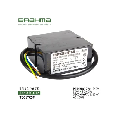 Brahma Transformador de encendido 15910670