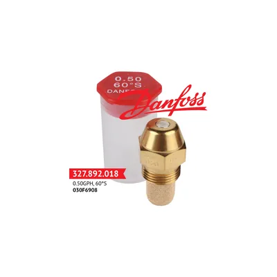 Danfoss Tobera de aceite 0.50GPH,60S 030F6908
