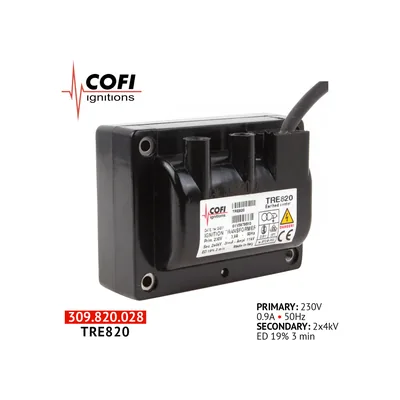 Cofi Transformador de encendido de alta tensión TRE820