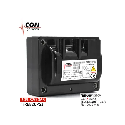 Cofi Transformador de encendido TRE820PS2