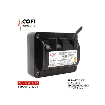 Cofi Transformador de encendido TRS1020/21