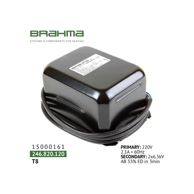 Brahma Transformador de encendido 15000161
