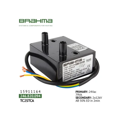 Brahma Transformador de encendido TC2STCA 15911164