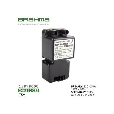 Brahma Ignition transformer 15898000