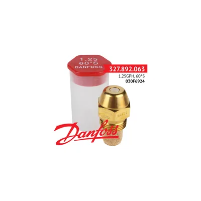Danfoss Tobera de aceite 1.25GPH,60S 030F6924