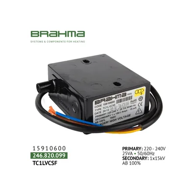 Brahma Transformador de encendido TC1LVCSF 15910600