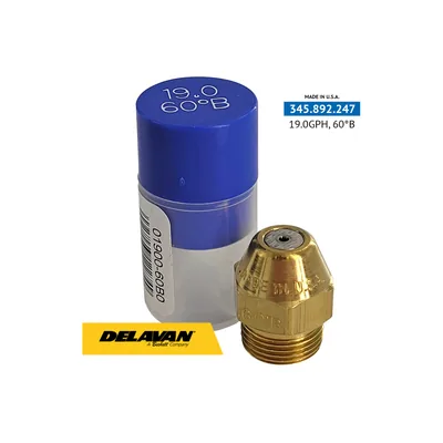 Delavan Tobera de aceite 19.00GPH,60B 01900-60B0