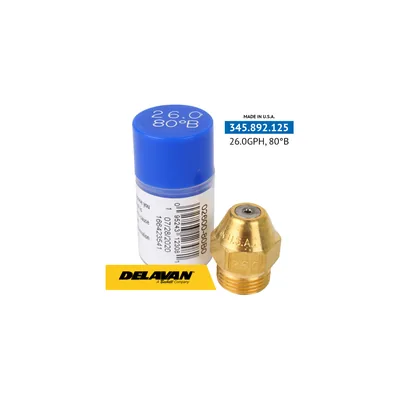 Delavan Tobera de aceite 26.00GPH,80B 02600-80B0