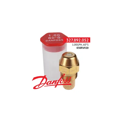 Danfoss Tobera de aceite 1.00GPH,60S 030F6920