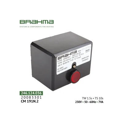 Brahma Controlador basado en microprocesador CM191N.2 20083301