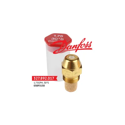 Danfoss Tobera de aceite 1.75GPH,30S 030F3130