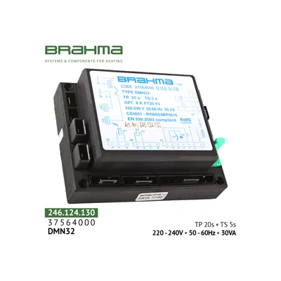 Brahma Oil burner safety control box DMN32 37564000