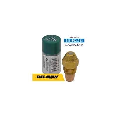Delavan Tobera de aceite 1.10GPH,80W 00110-80W1